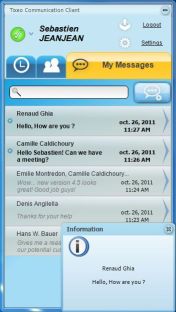 On the road to unified communications: Enterprise Instant Messaging in WorkSpace3D 4.5 On the road to unified communications: Enterprise Instant Messaging in WorkSpace3D 4.5