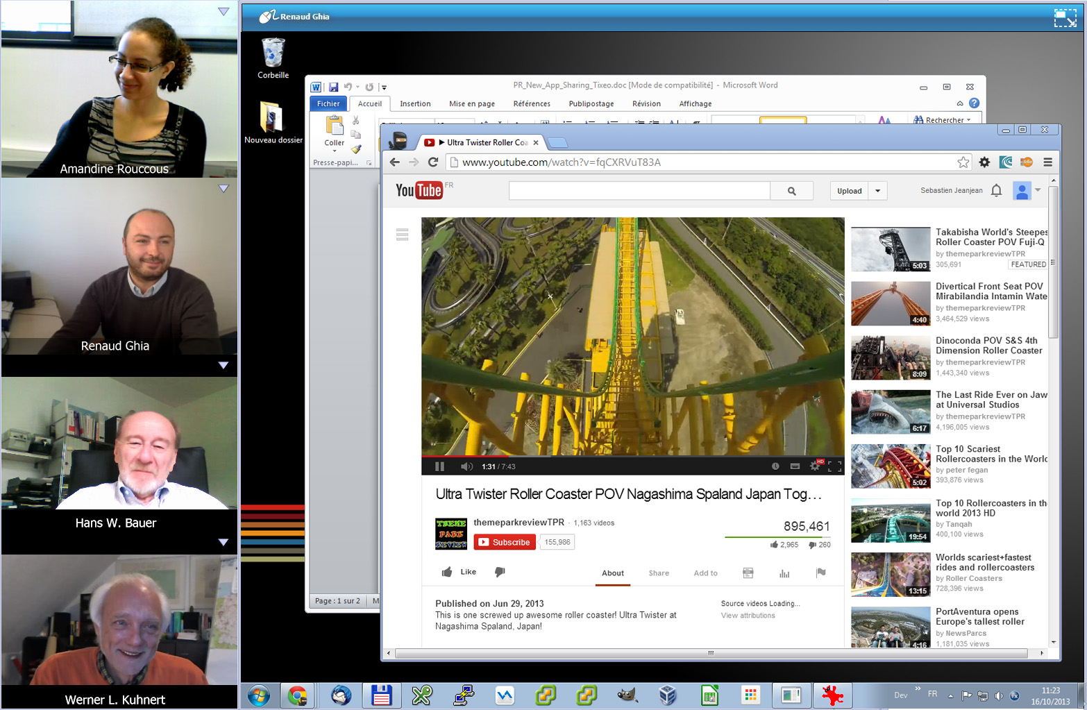 Tixeo innovation: A dazzling desktop sharing! Tixeo innovation: A dazzling desktop sharing!