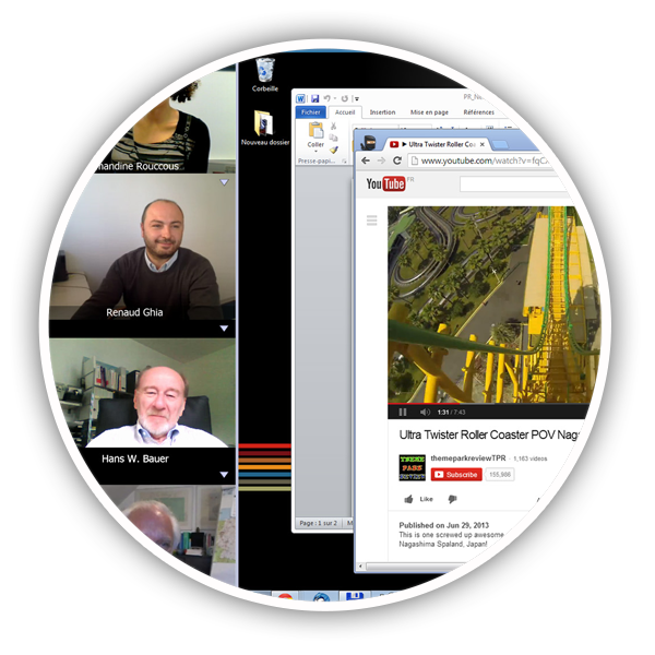 visioconférence et collaboration