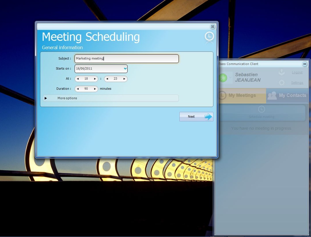 Tixeo brings presence and ad-hoc meetings to WorkSpace3D 4.0