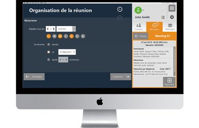 Nouvelles fonctionnalités Tixeo : récurrence des réunions et personnalisation de l’interface