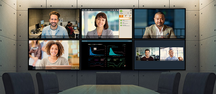 Tixeo Multi-Bildschirm: Angebot der Telepräsenz bei seinen Kunden Tixeo Multi-Bildschirm: Angebot der Telepräsenz bei seinen Kunden