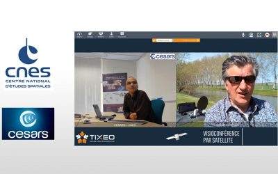 Tixeo video conferencing by satellite, it works!