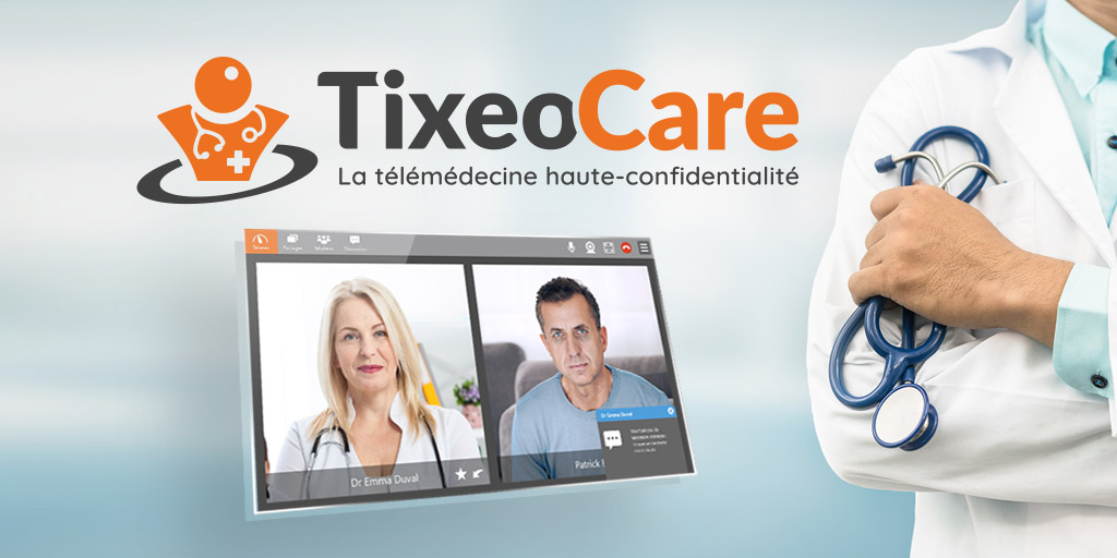 TixeoCare la solution de télémédecine qui respecte le secret médical