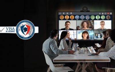 Tixeo, the only encrypted end-to-end video-collaboration solution by default and qualified by the ANSSI