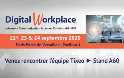 Tixeo presents its advanced video-collaboration solution at the Digital Workplace show in Paris
