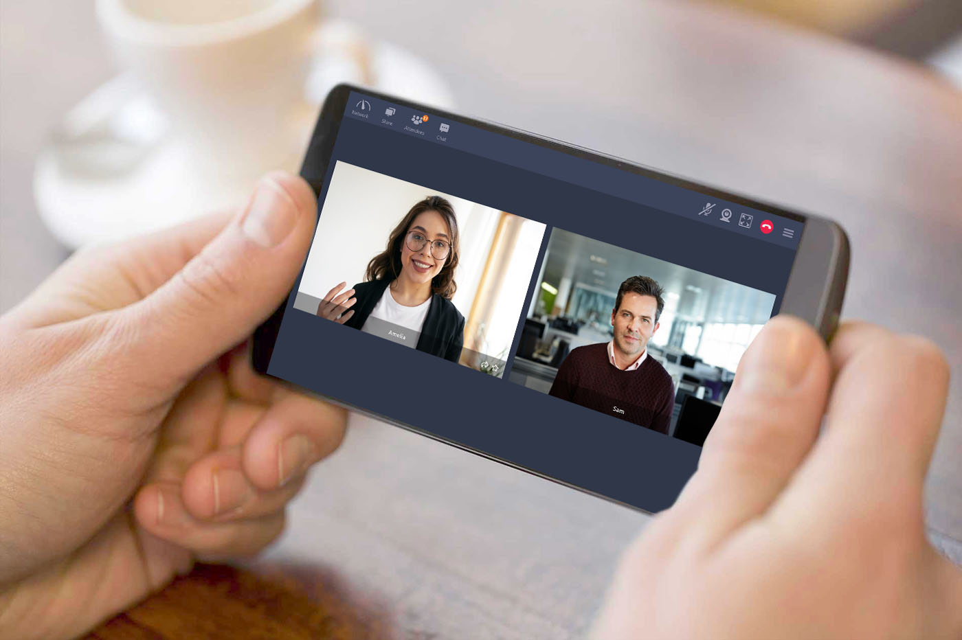 SVC on Demand technology adapts to your environment to give you the best collaboration experience in any situation SVC on Demand technology adapts to your environment to give you the best collaboration experience in any situation