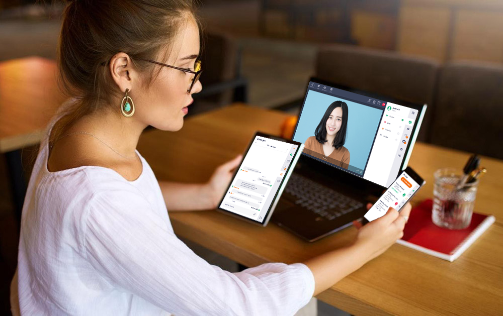 Set up your secure video conferences with the Tixeo application, from all your equipments