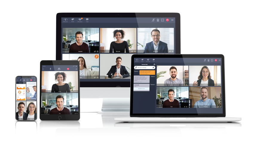 Une richesse de fonctionnalités pour une collaboration simple, en toute confidentialité Une richesse de fonctionnalités pour une collaboration simple, en toute confidentialité