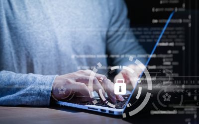How does secure video conferencing protect the personal data of companies and employees?