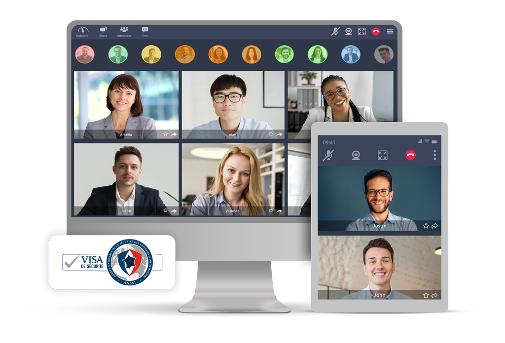 Secure video conferencing by the ANSSI Secure video conferencing by the ANSSI