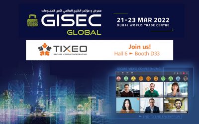 Tixeo präsentiert seine sicheren Videokonferenzlösungen auf der GISEC in Dubai