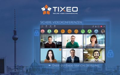 Gesteigerter Bedarf an sicheren Videokonferenz-Lösungen: Tixeo mit eigener GmbH in Deutschland auf weiterem Wachstumskurs