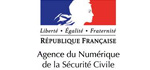 Logo agence du numérique de la sécurité civile