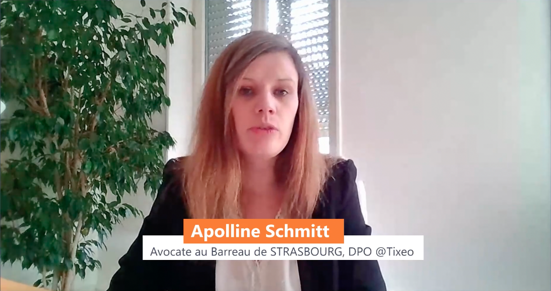 [VIDEO] 3 questions à Apolline SCHMITT, DPO Tixeo