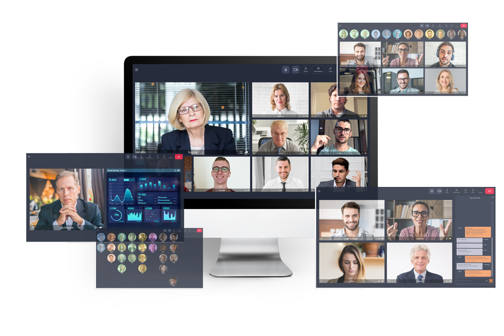 secure videoconference cloud