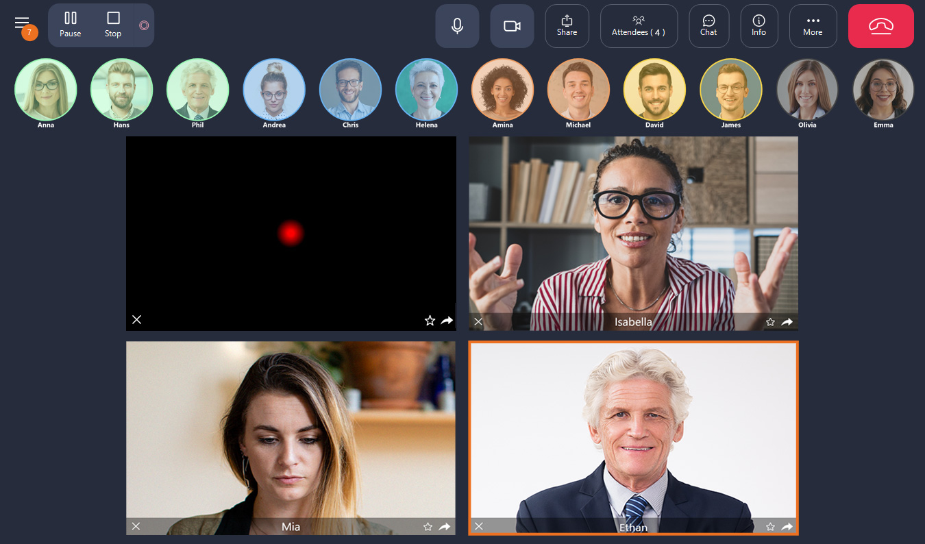 videoconference recording
