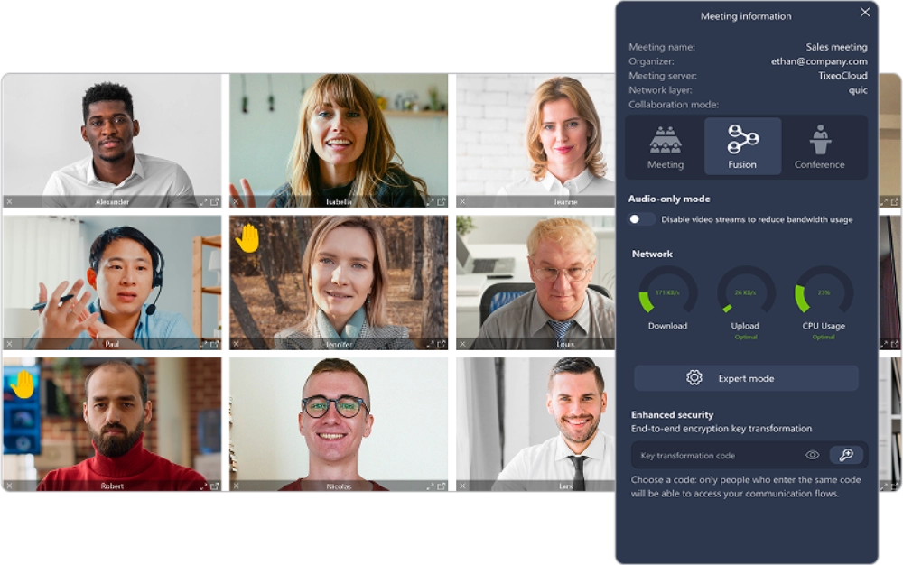 interface-reunion-video-securisee-tixeo