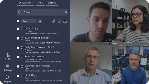 Gestion et stockage sécurisés des fichiers dans Tixeo Workspace